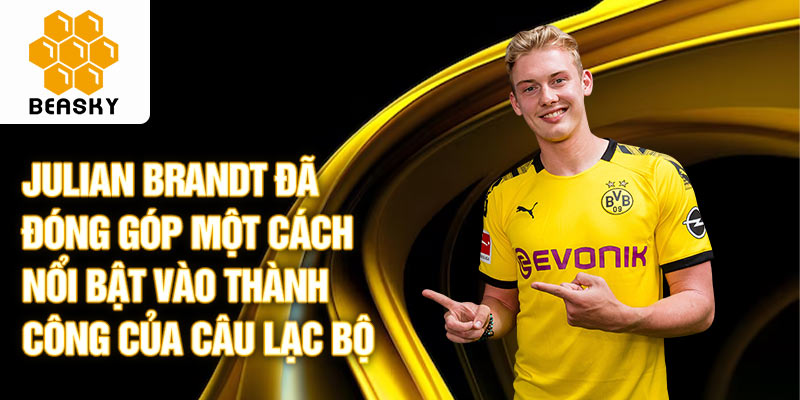 Julian Brandt đã đóng góp một cách nổi bật vào thành công của câu lạc bộ